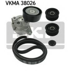 VKMA 38026 SKF Поликлиновой ременный комплект