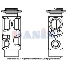 840177N AKS DASIS Расширительный клапан, кондиционер