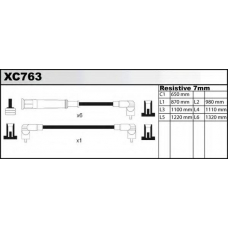 XC763 QUINTON HAZELL Комплект проводов зажигания