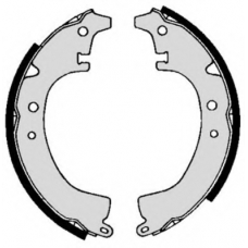 S 83 515 BREMBO Комплект тормозных колодок