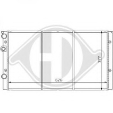 8138128 DIEDERICHS Радиатор, охлаждение двигателя