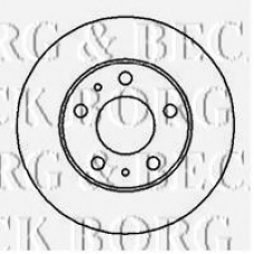 BBD5112 BORG & BECK Тормозной диск