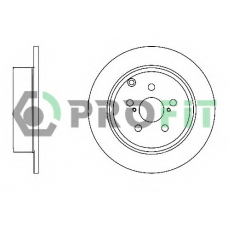 5010-1406 PROFIT Тормозной диск