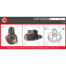 CST10231ES CASCO Стартер