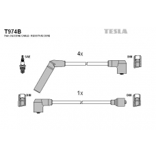 T974B TESLA Комплект проводов зажигания