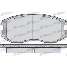 AC058932D AC Delco Комплект тормозных колодок, дисковый тормоз