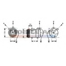 6003K009 SCHLIECKMANN Компрессор, кондиционер