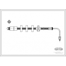 19032427 CORTECO Тормозной шланг