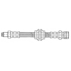 70835 PAGID Тормозной шланг