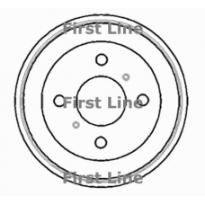 FBR771 FIRST LINE Тормозной барабан