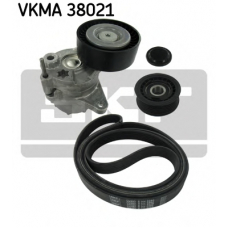 VKMA 38021 SKF Поликлиновой ременный комплект