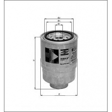 KC 16 KNECHT Топливный фильтр