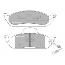 LVXL1074 MOTAQUIP Комплект тормозных колодок, дисковый тормоз