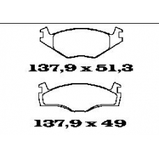 BL1169B3 FTE Колодки тормозные