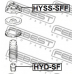 HYSS-SFF FEBEST Подвеска, амортизатор