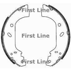 FBS590 FIRST LINE Комплект тормозных колодок