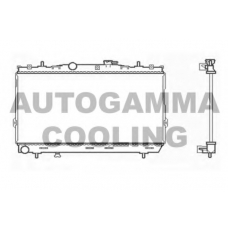 104005 AUTOGAMMA Радиатор, охлаждение двигателя