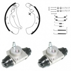 KP943 DELPHI Комплект тормозных колодок