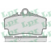 05P727 LPR Комплект тормозных колодок, дисковый тормоз