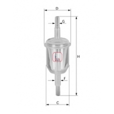 S 1027 B SOFIMA Топливный фильтр