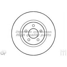 US104302 ASHUKI Тормозной диск