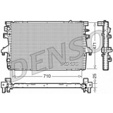 DRM32039 DENSO Радиатор, охлаждение двигателя