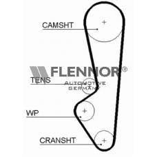 4983V FLENNOR Ремень ГРМ