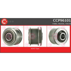 CCP96101 CASCO Ременный шкив, генератор