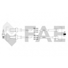 85005 FAE Комплект проводов зажигания