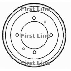 FBR938 FIRST LINE Тормозной барабан
