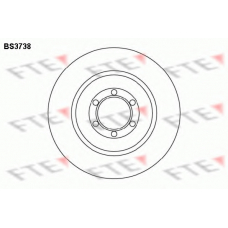 BS3738 FTE Тормозной диск