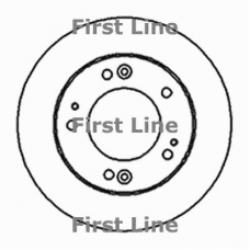 FBD1209 FIRST LINE Тормозной диск