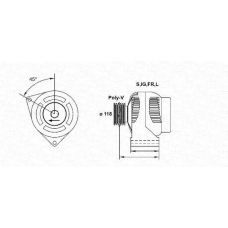 943355176010 MAGNETI MARELLI Генератор