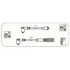 RVS31 JANMOR Комплект проводов зажигания