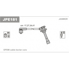 JPE181 JANMOR Комплект проводов зажигания