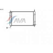 MS2153 AVA Радиатор, охлаждение двигателя