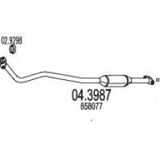 04.3987 MTS Катализатор