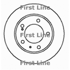 FBD407 FIRST LINE Тормозной диск
