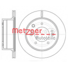 6993.10 METZGER Тормозной диск