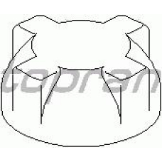 103 643 TOPRAN Крышка, резервуар охлаждающей жидкости