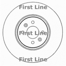 FBD1636 FIRST LINE Тормозной диск