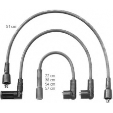 0300891056 BERU Комплект проводов зажигания