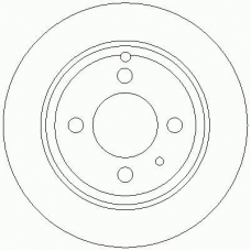 D2553 ROULUNDS Тормозной диск