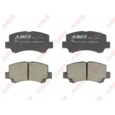 C18002ABE ABE Комплект тормозных колодок, дисковый тормоз