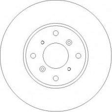 DF4151 TRW Тормозной диск