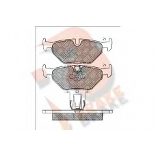 RB1141 R BRAKE Комплект тормозных колодок, дисковый тормоз