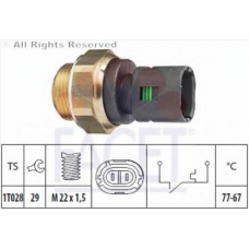 7.5200 FACET Термовыключатель, вентилятор радиатора
