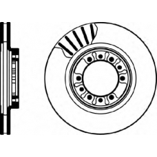MDC1473 MINTEX Тормозной диск