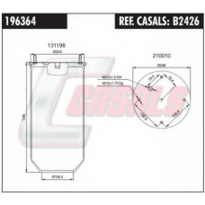 B2426 CASALS Кожух пневматической рессоры
