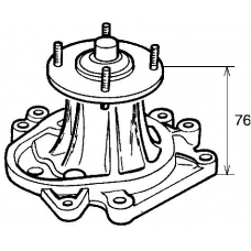 VKPC 91606 SKF Водяной насос